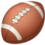 Amerikansk fotball emoji U+1F3C8