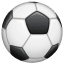 Fotball emoji U+26BD