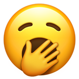 Gjespende emoji