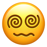 Emoji med spiraløyne
