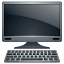 Stasjonær datamaskin emoji U+1F5A5 Stasjonær datamaskin emoji U+1F5A5