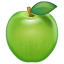 Grønt eple emoji U+1F34F Grønt eple emoji U+1F34F