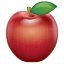 Rødt eple emoji U+1F34E Rødt eple emoji U+1F34E