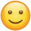 Lett smilende ansikt U+1F642 Lett smilende ansikt U+1F642